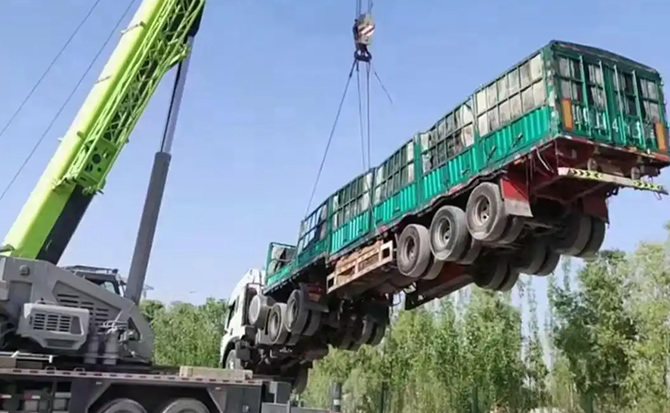 安宁区道路脱困救援案例